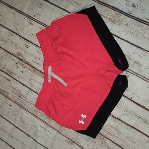 Girls Under Armor Running Shorts